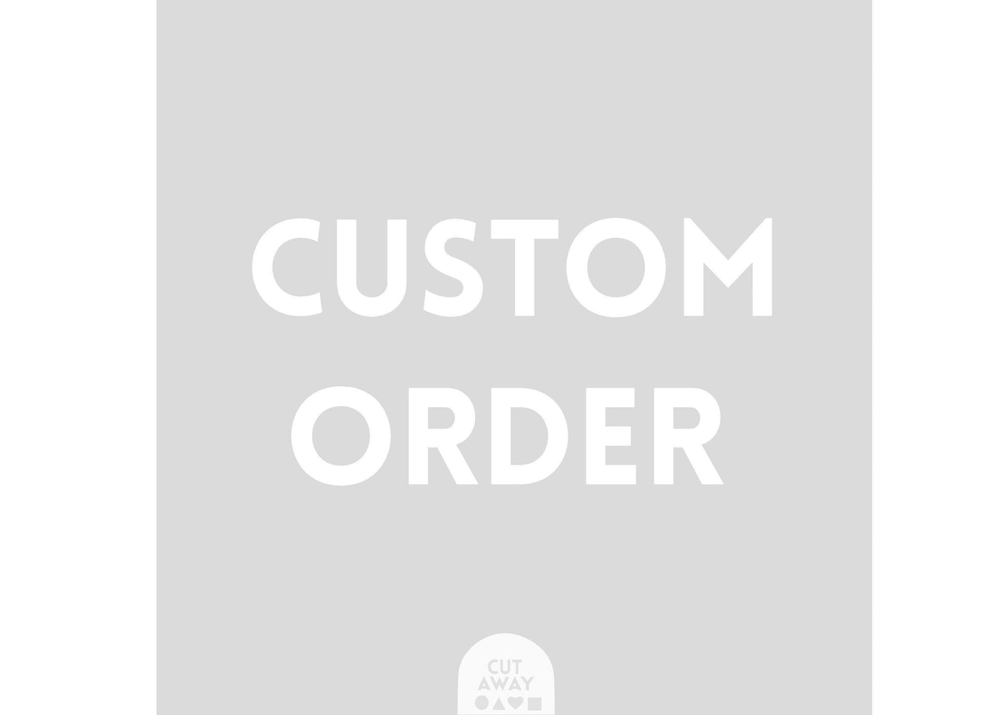 Custom Order Cookie Cutter