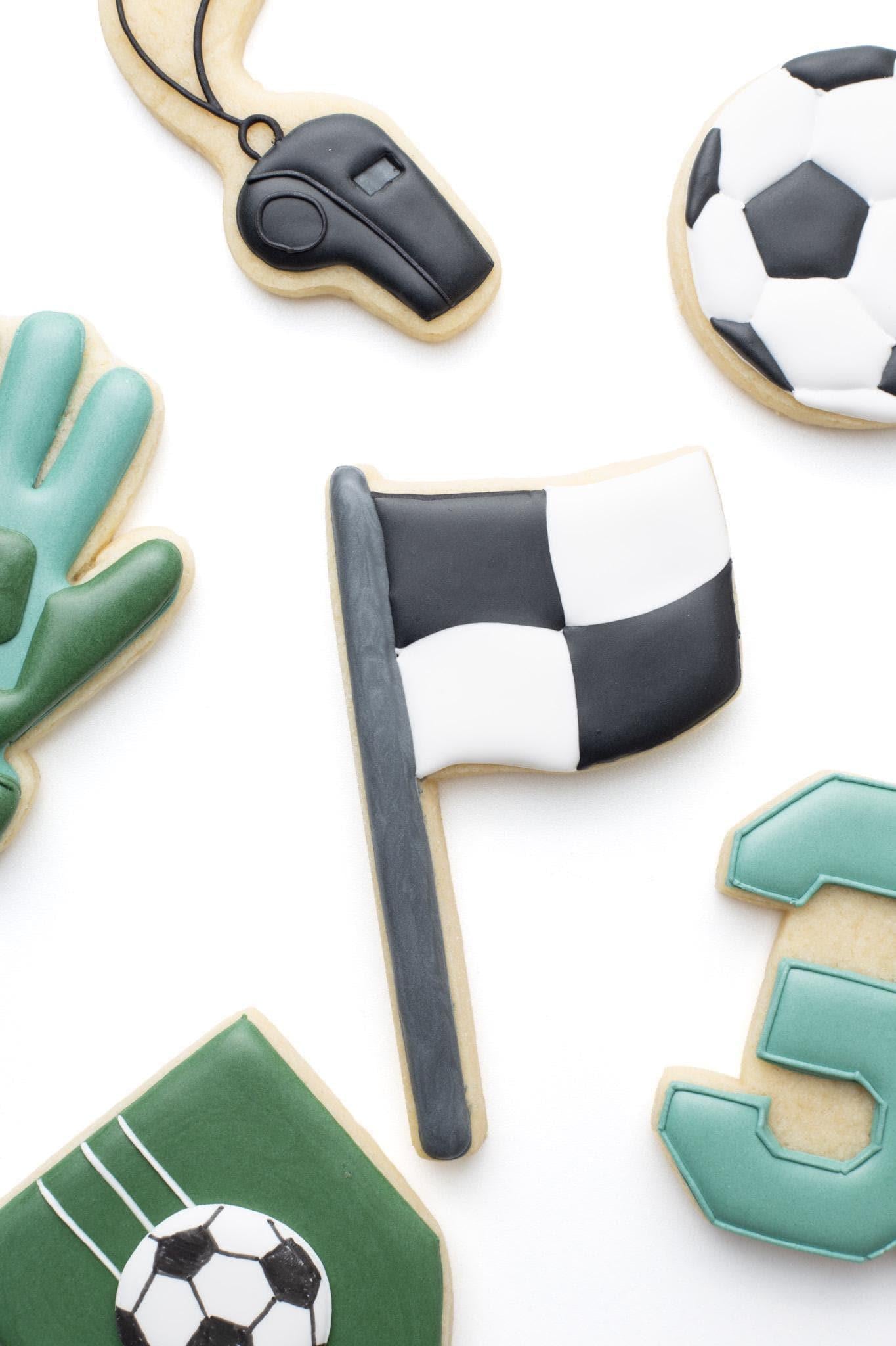 Soccer Plaque Cookie Cutter