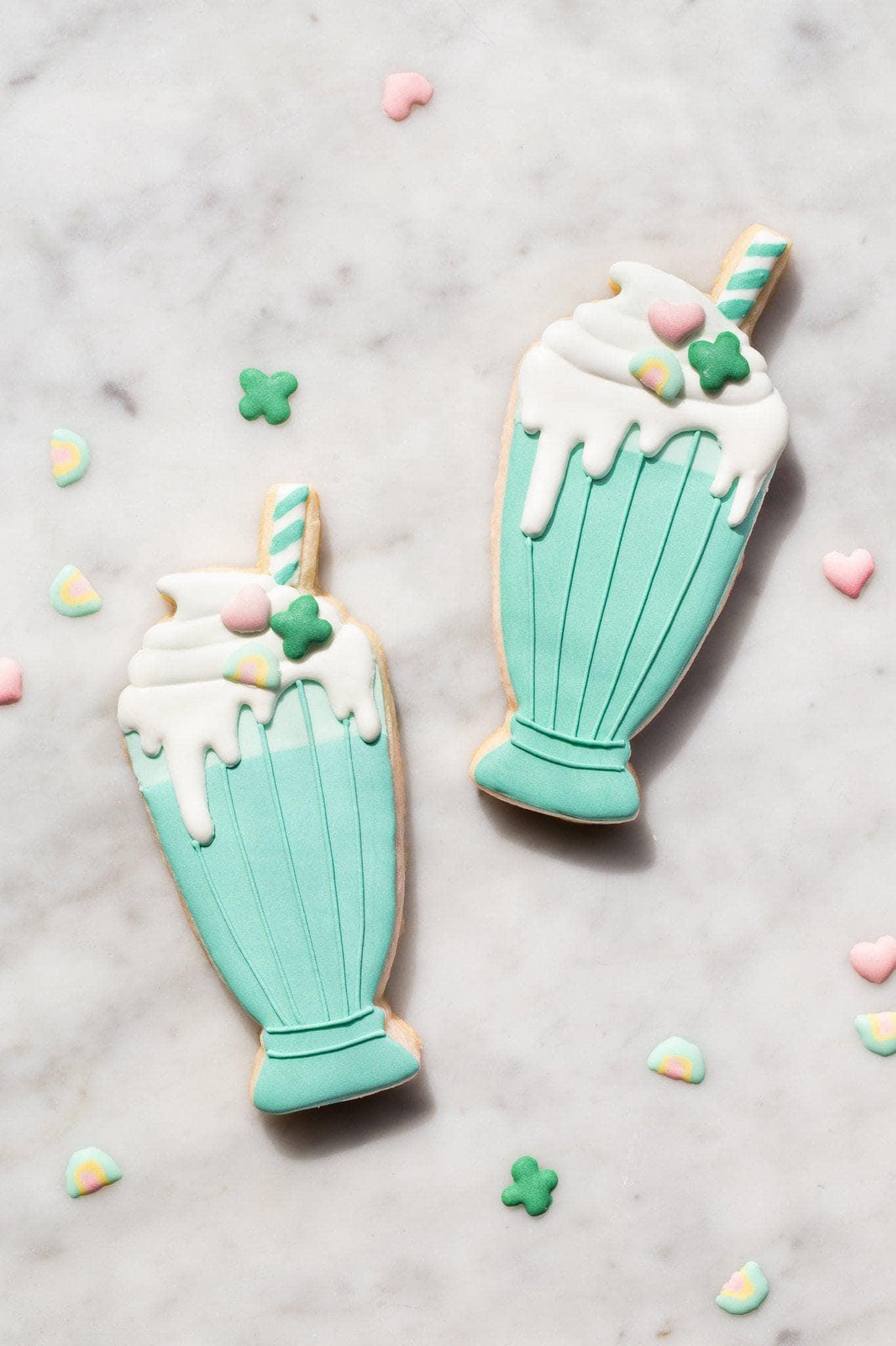 Shamrock Shake Cookie Cutter