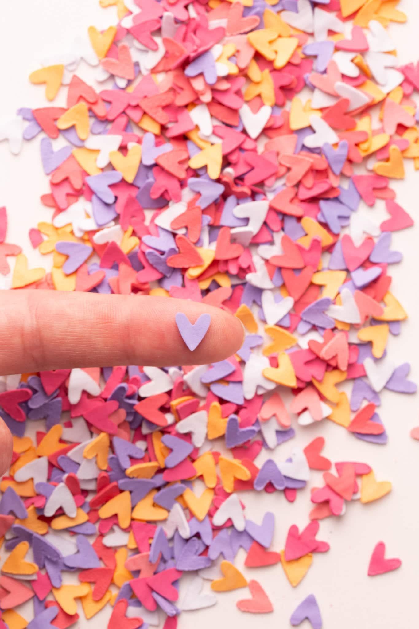 Digital Download- Heart Sprinkle Stencil- STL File for 3D Printing