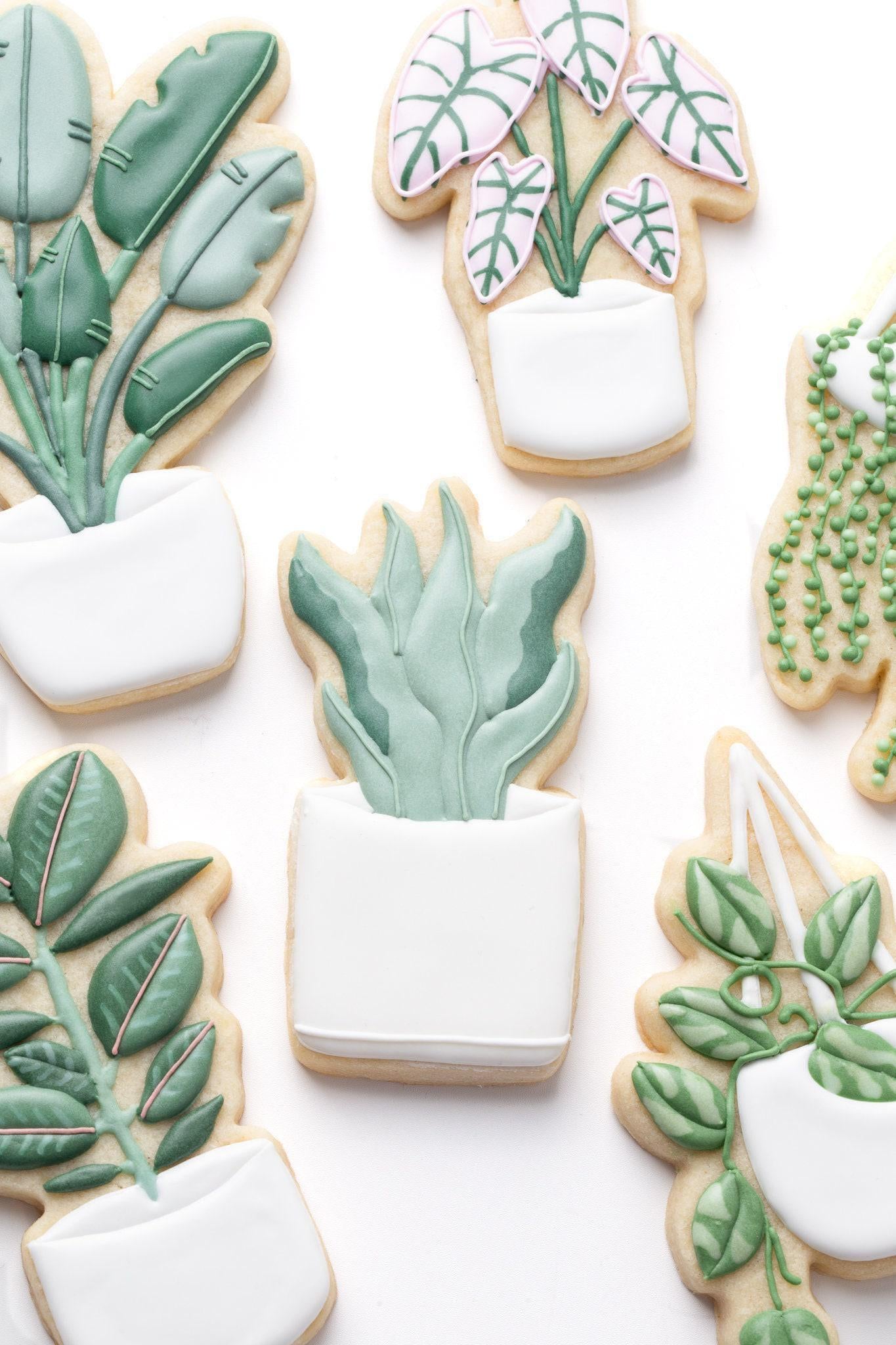 Snake Plant Cookie Cutter