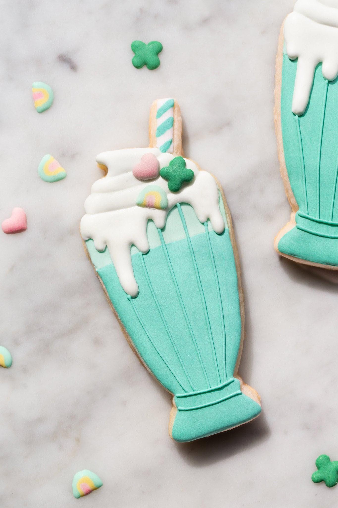 Shamrock Shake Cookie Cutter
