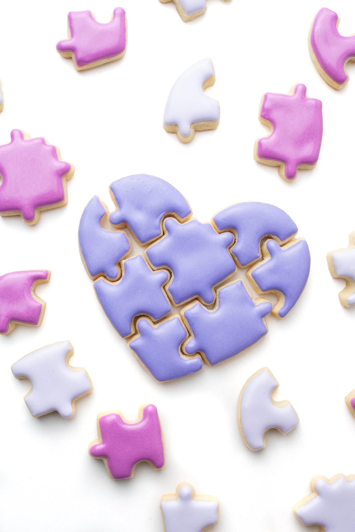 Puzzle Heart Cookie Cutter