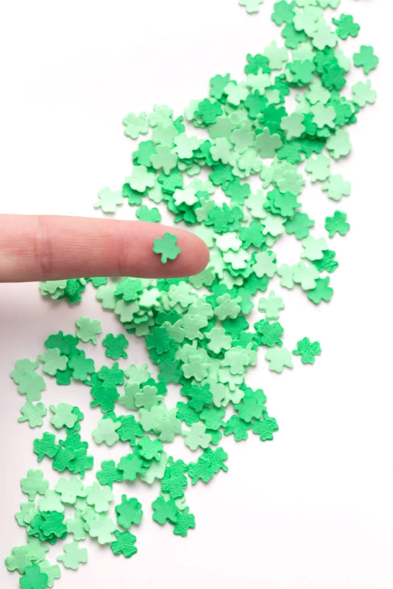 Digital Download- Clover Sprinkle Stencil- STL File for 3D Printing