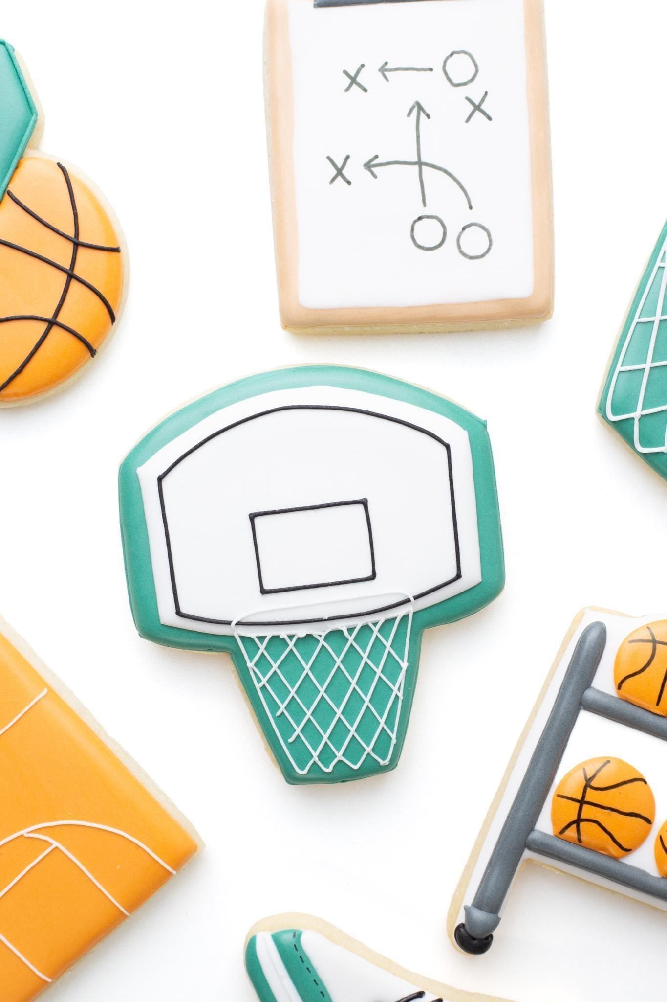 Basketball in Net Cookie Cutter