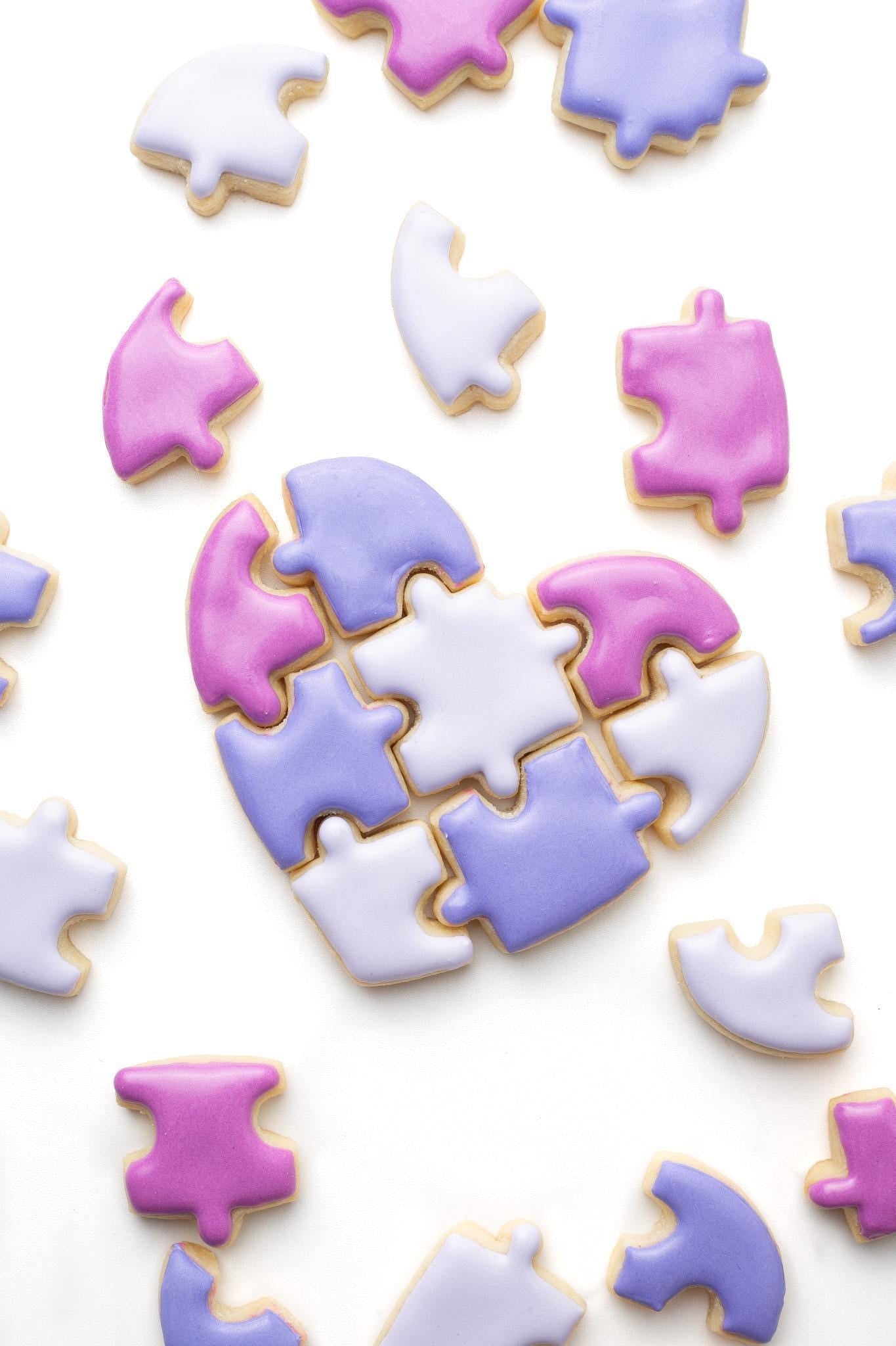 Puzzle Heart Cookie Cutter
