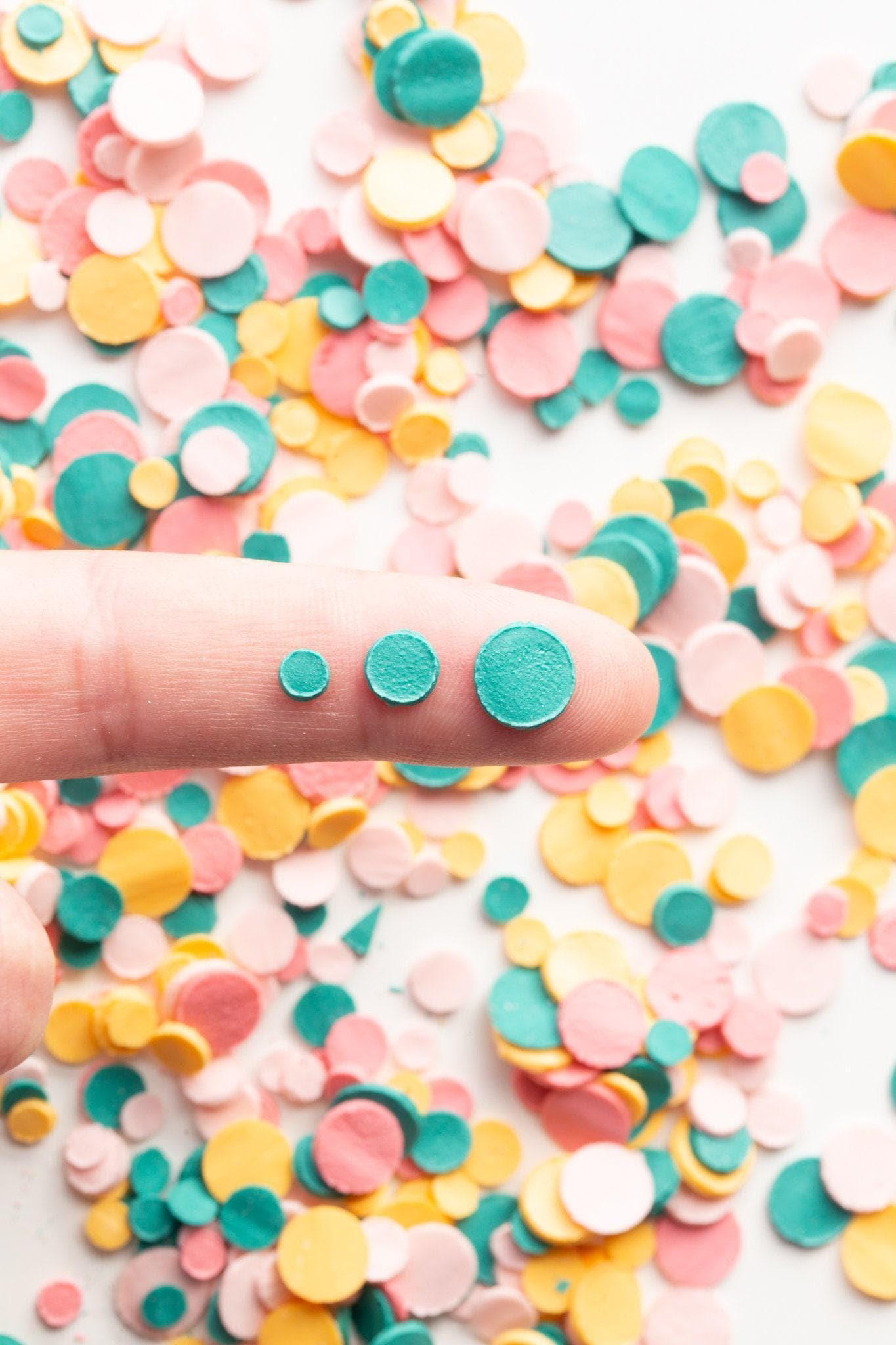 Digital Download-Circle Sprinkle Stencil- STL File for 3D Printing