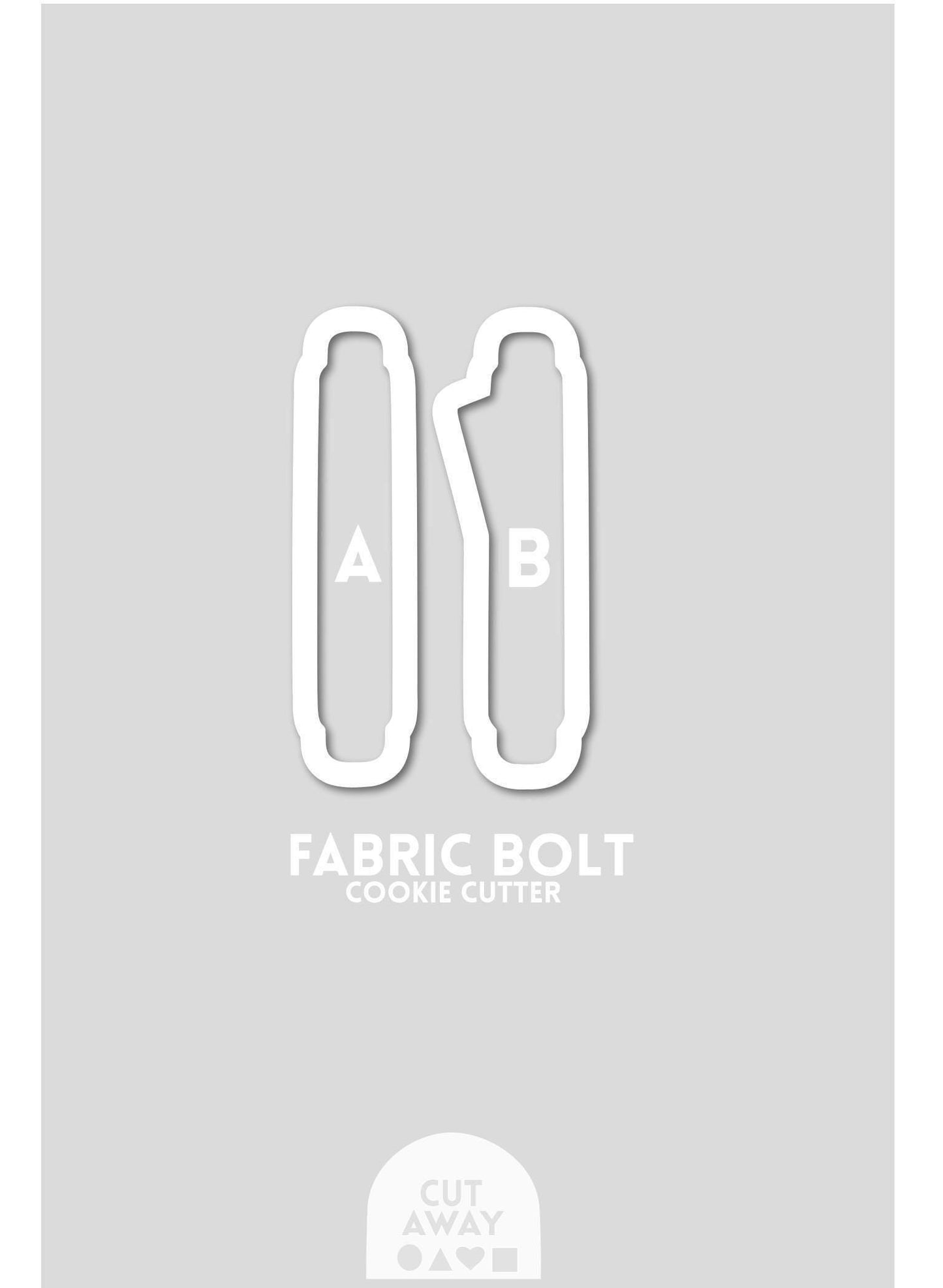 Fabric Bolt Cookie Cutter