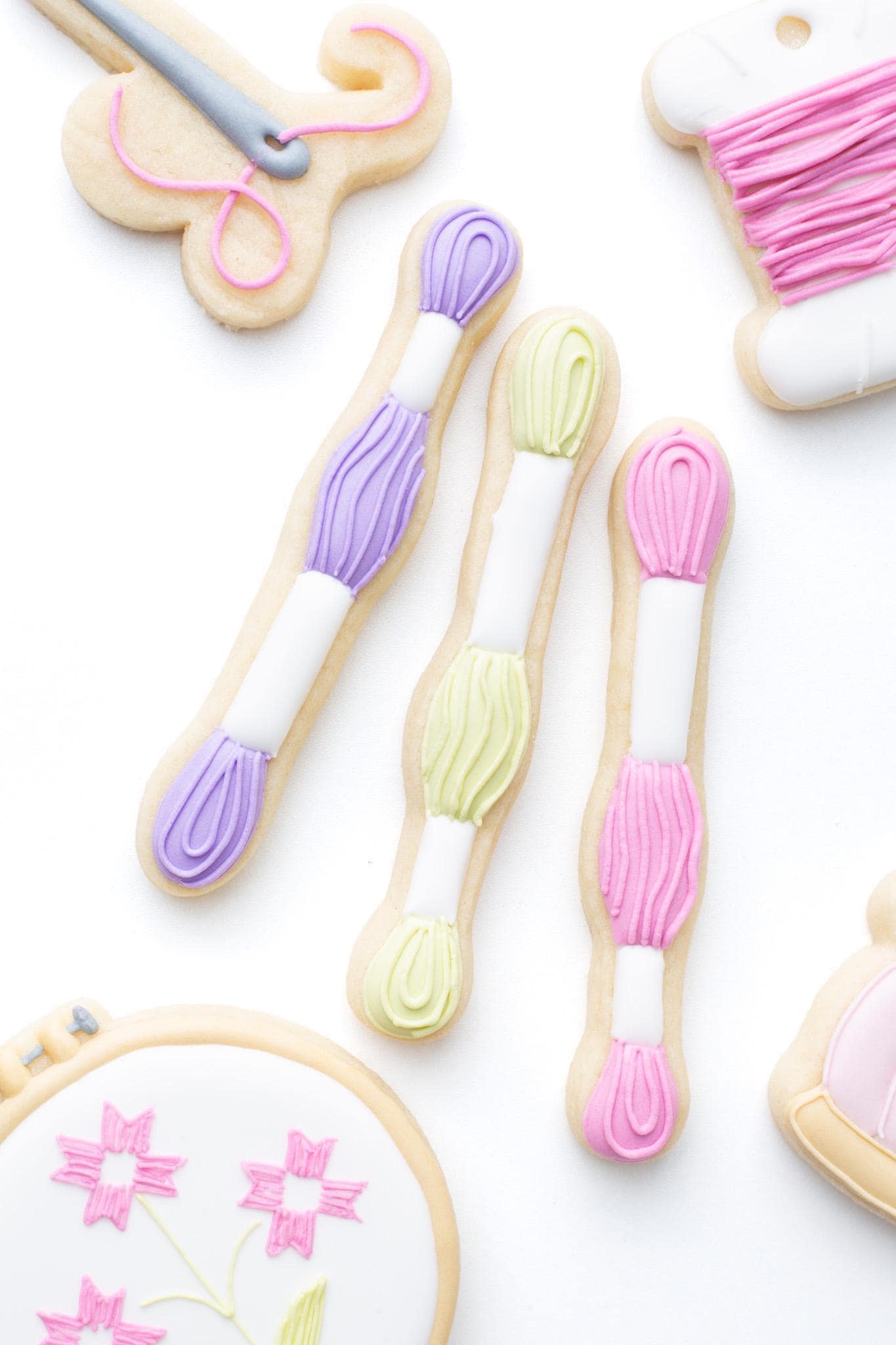 Embroidery Floss Cookie Cutter