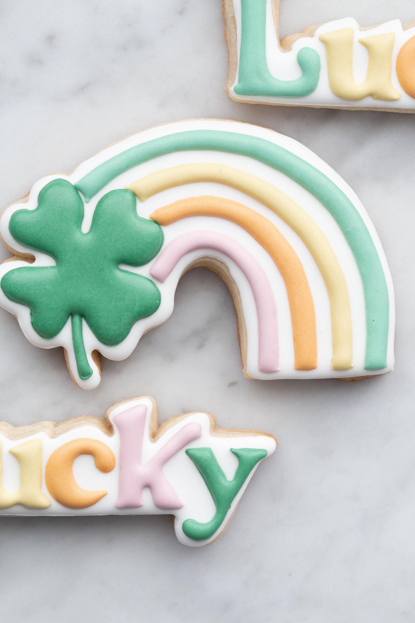 Shamrock Rainbow Cookie Cutter