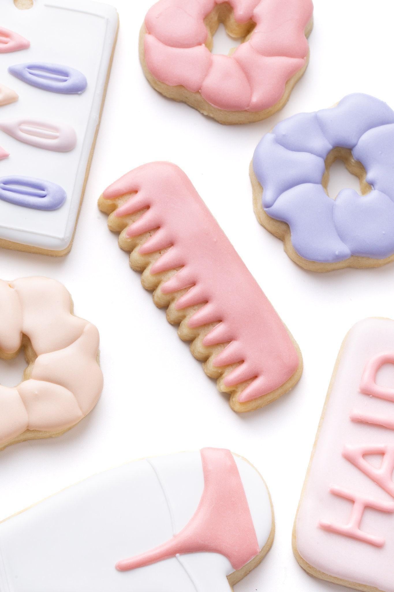 Hair Comb Cookie Cutter