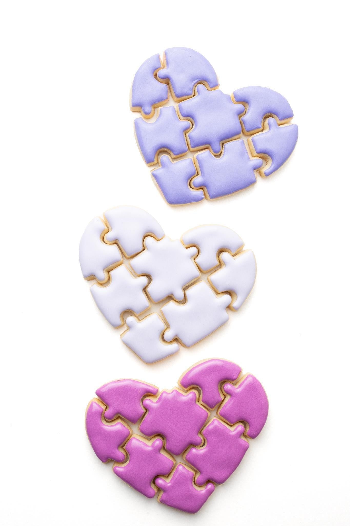 Puzzle Heart Cookie Cutter