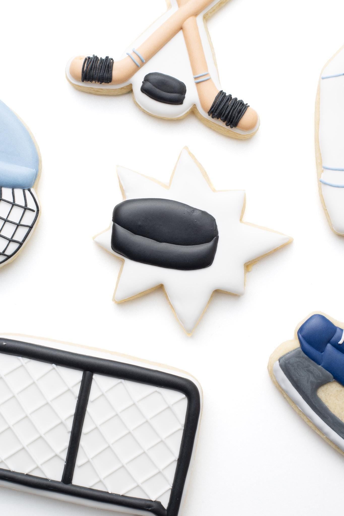 Hockey Plaque Cookie Cutter