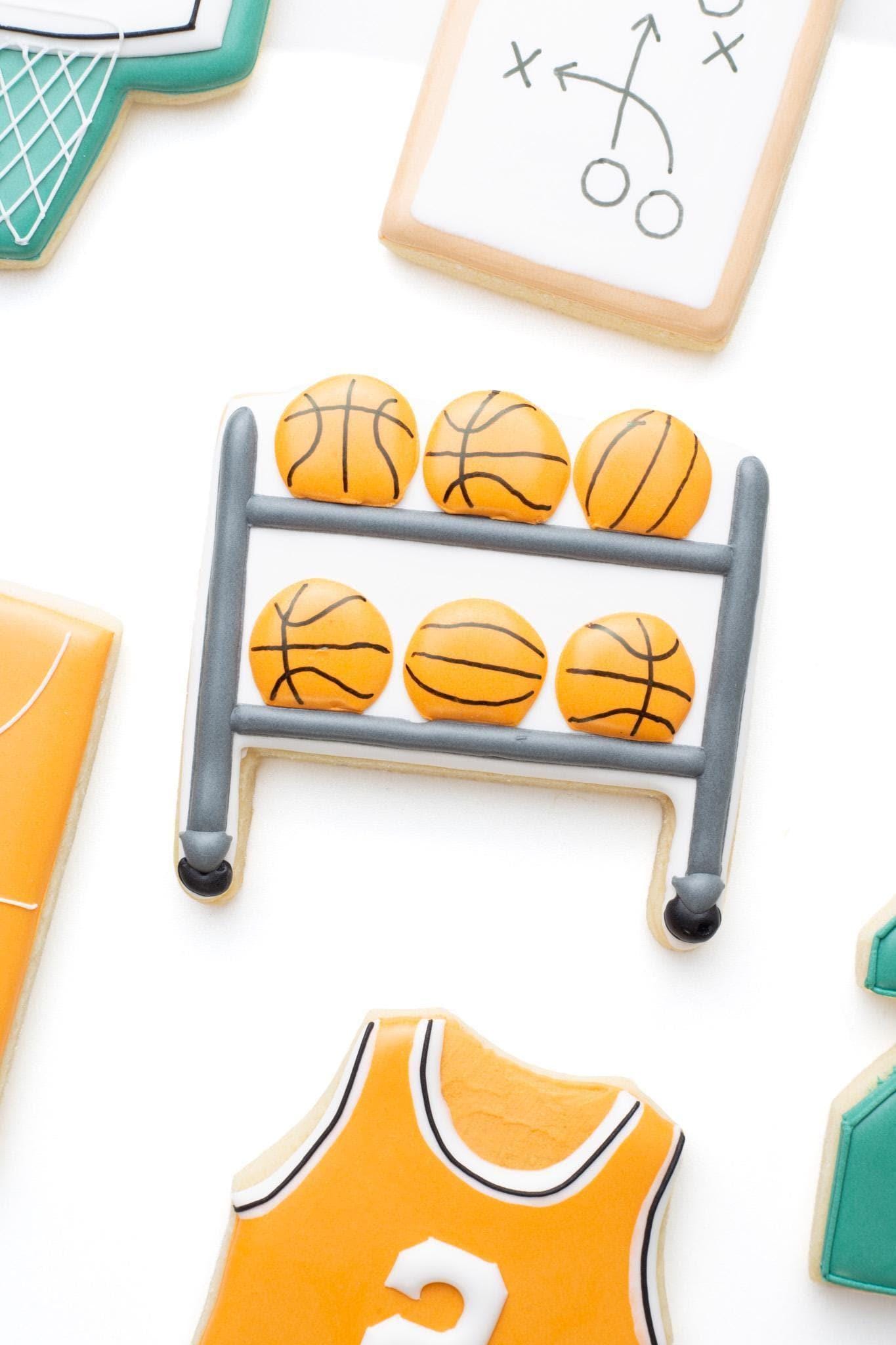 Basketball in Net Cookie Cutter