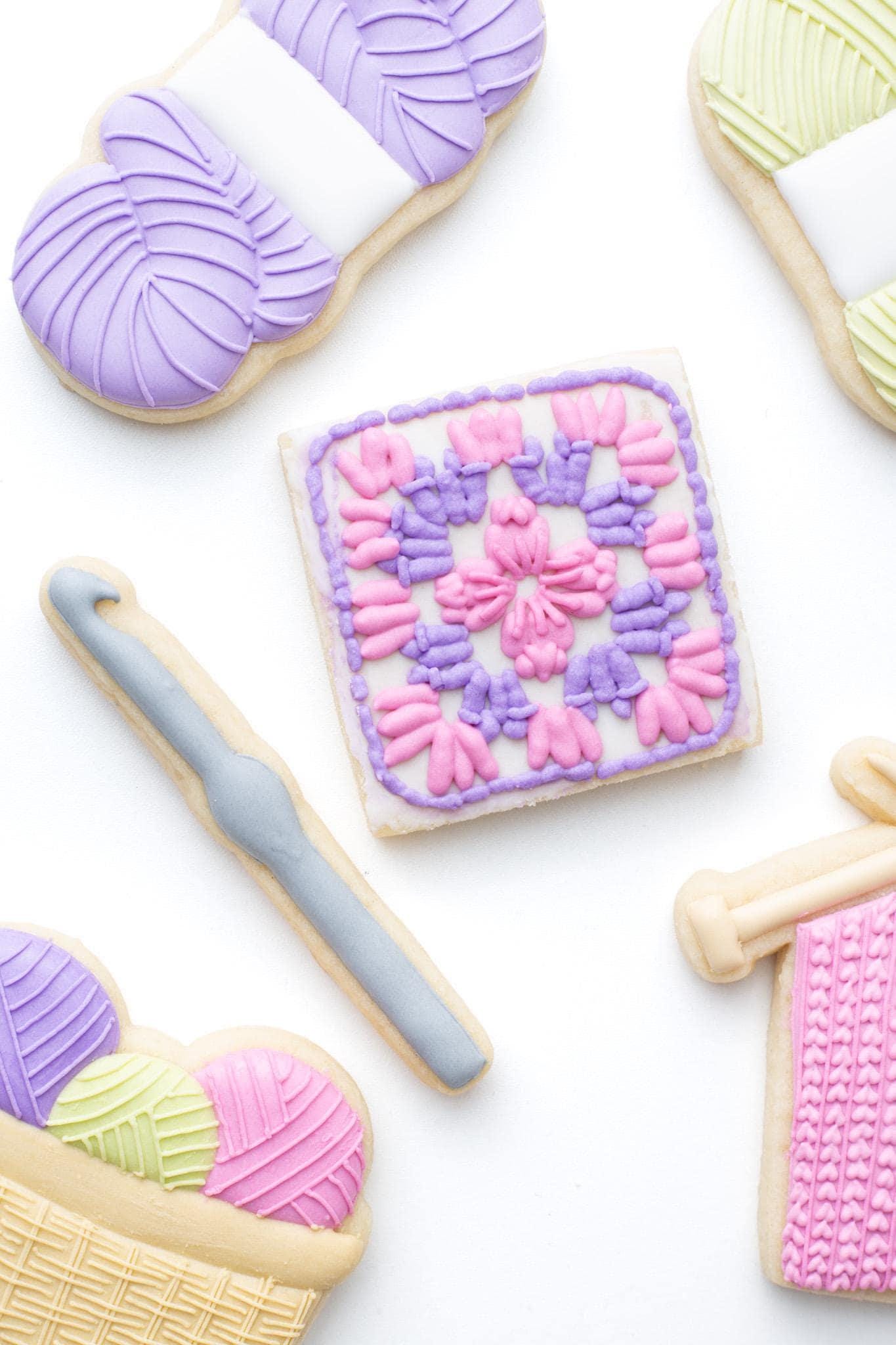 Crochet Hook Cookie Cutter