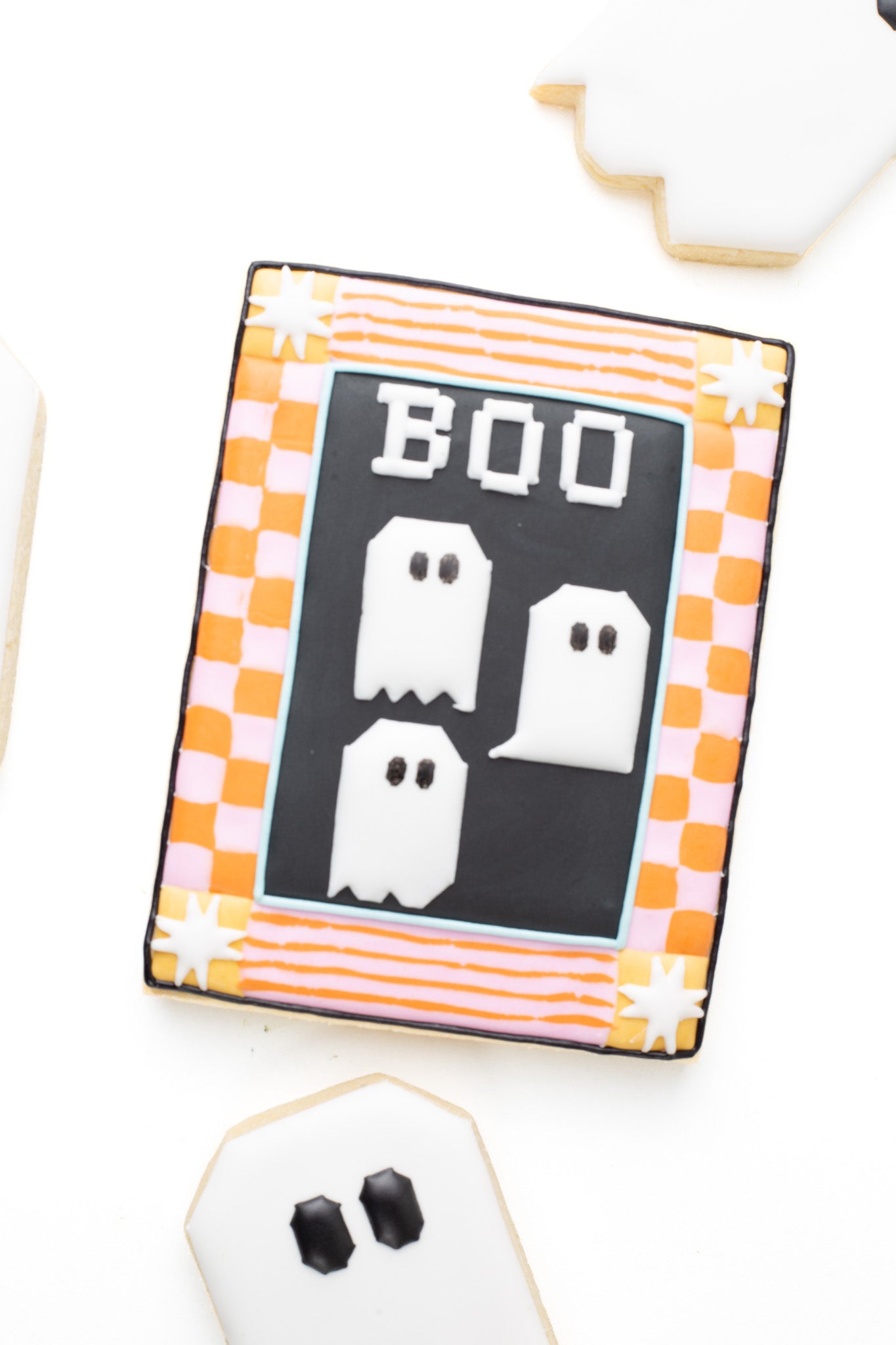 Quilt Block Ghost Cookie Cutter