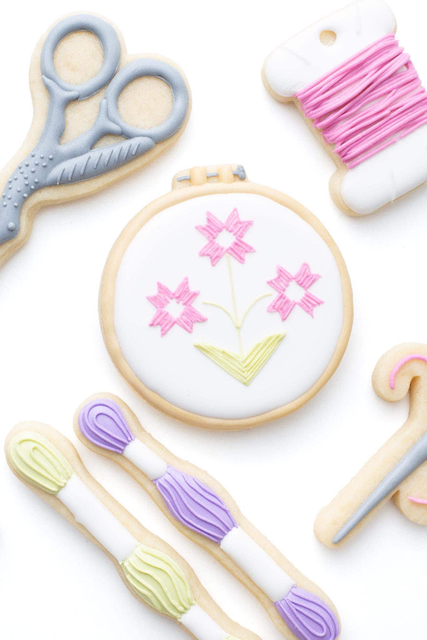 Embroidery Floss Cookie Cutter
