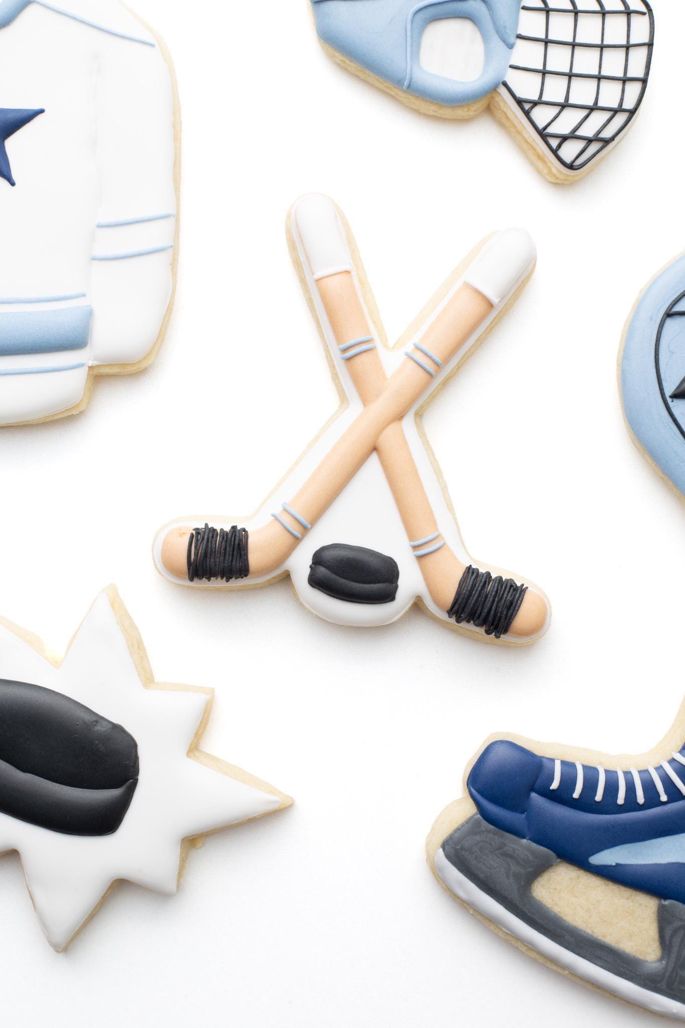 Hockey Plaque Cookie Cutter