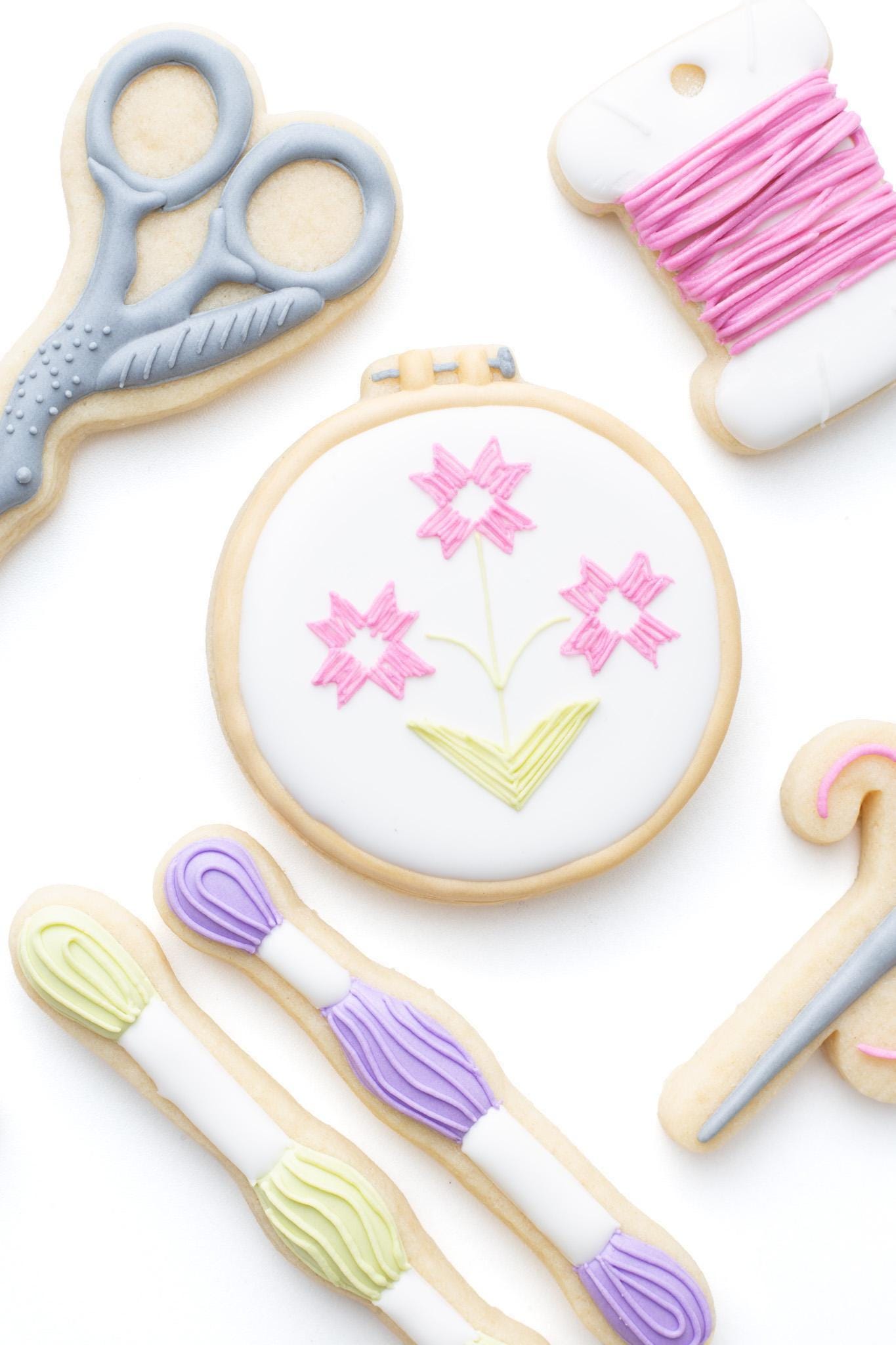Embroidery Scissors Cookie Cutter