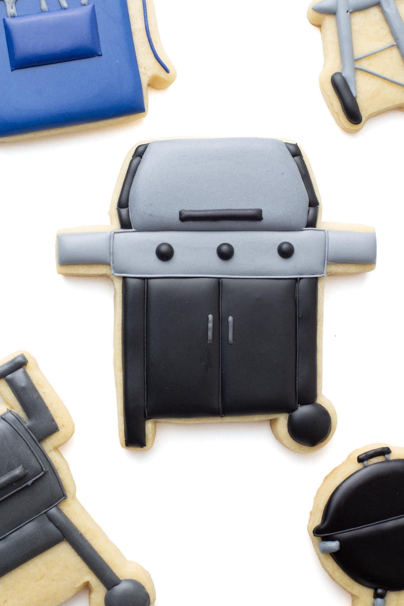 Charcoal Grill Cookie Cutter