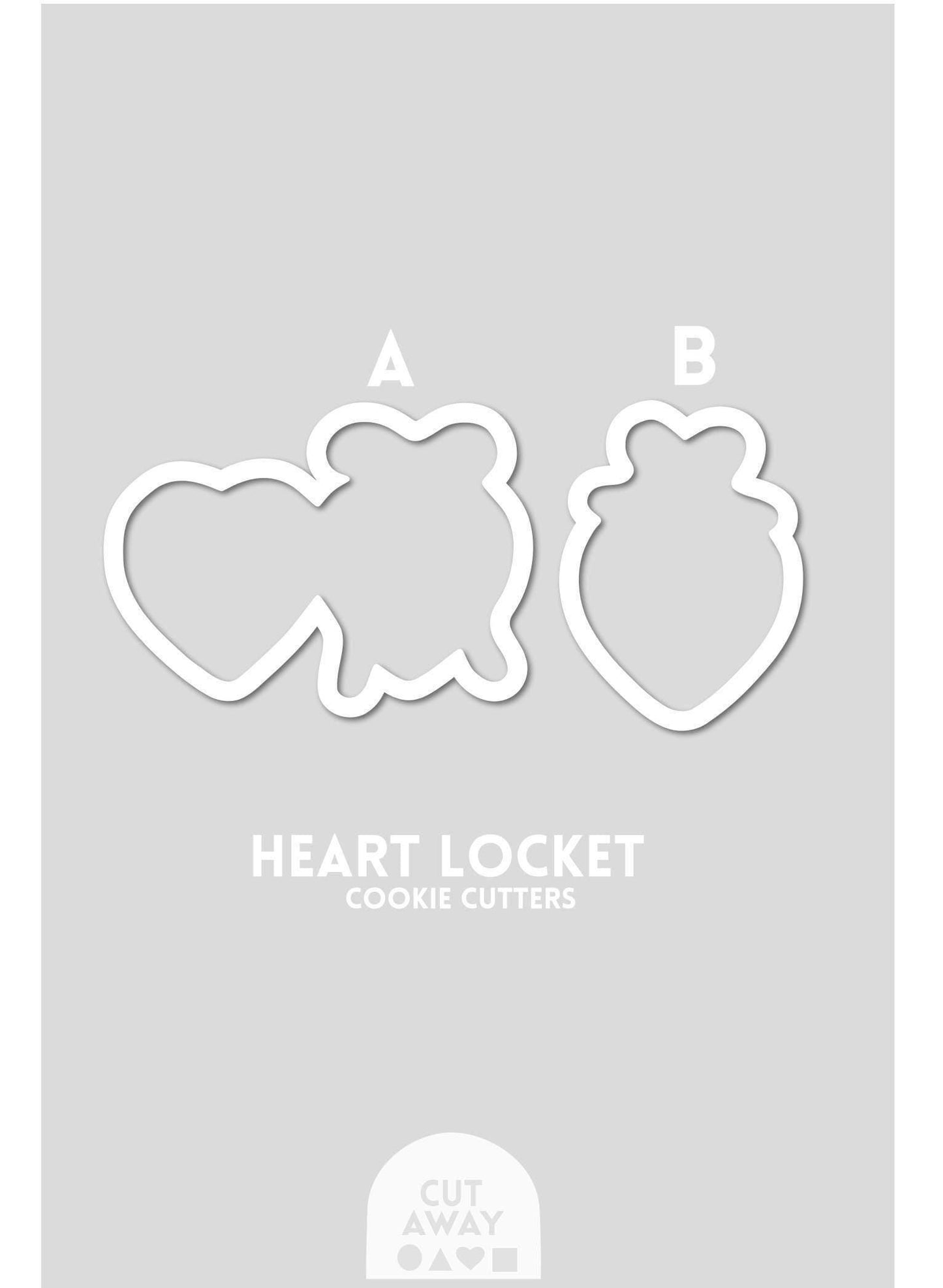Heart Locket Cookie Cutter