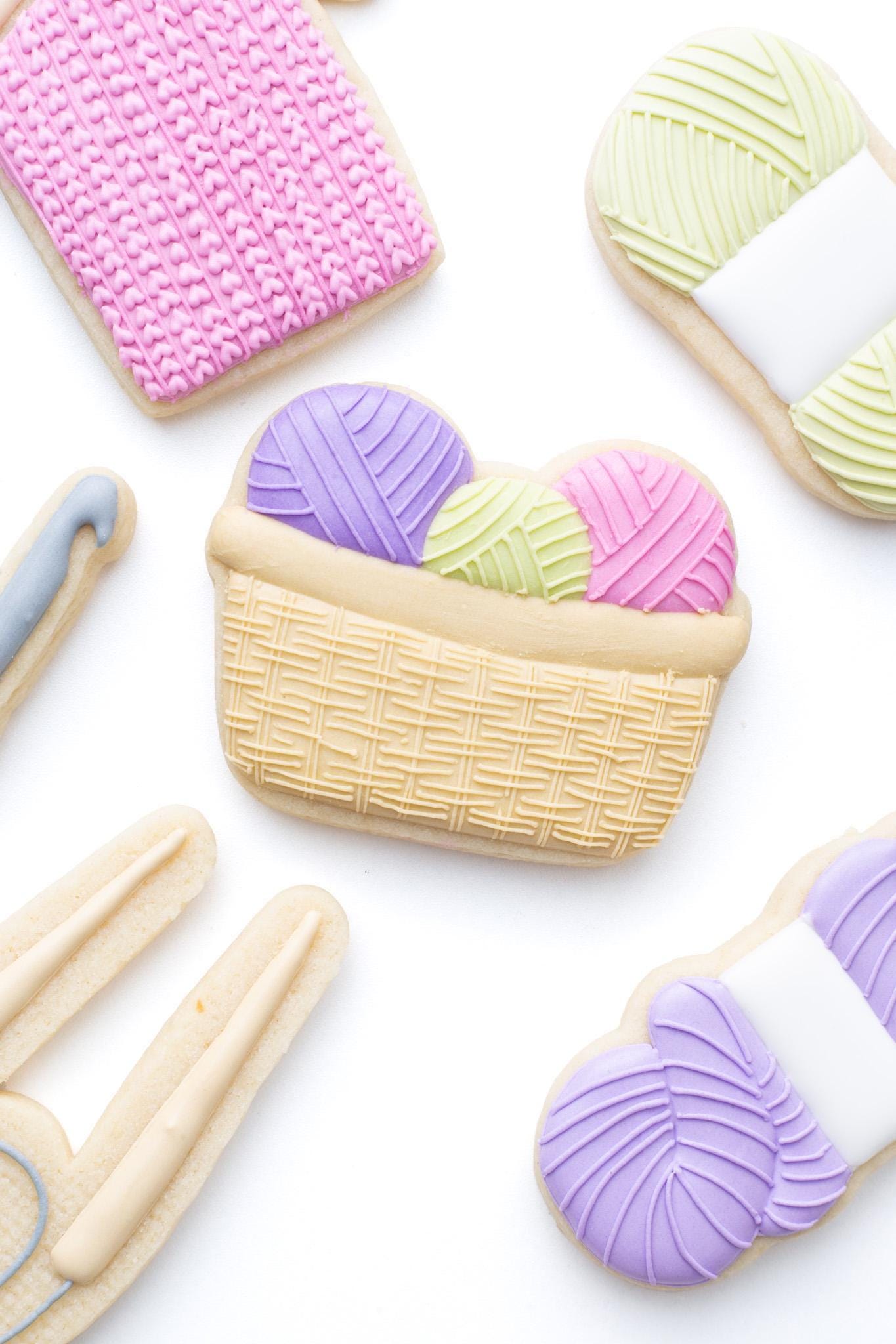 Basket of Yarn Cookie Cutter