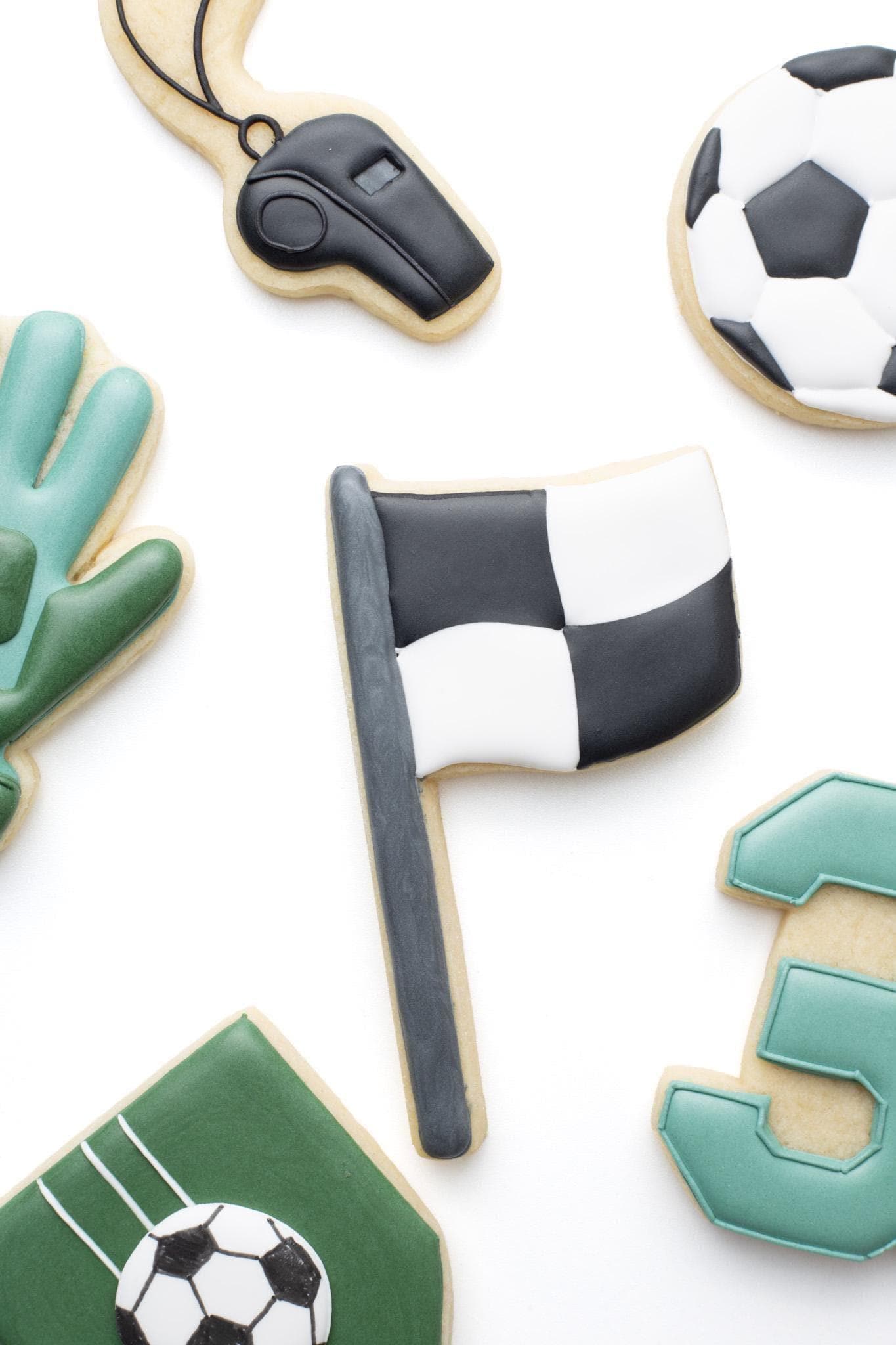 Soccer Flag Cookie Cutter