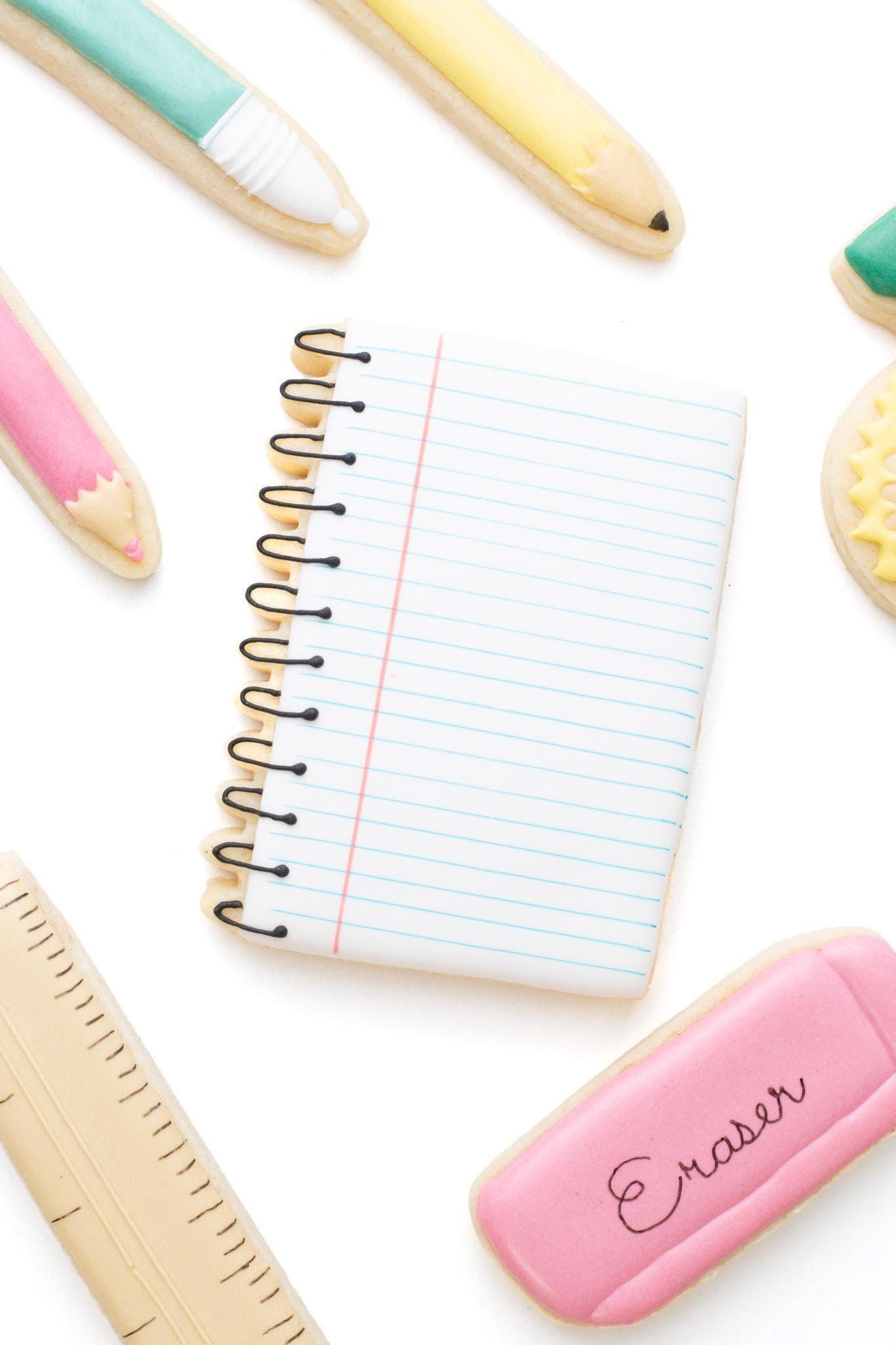Spiral Notebook Cookie Cutter