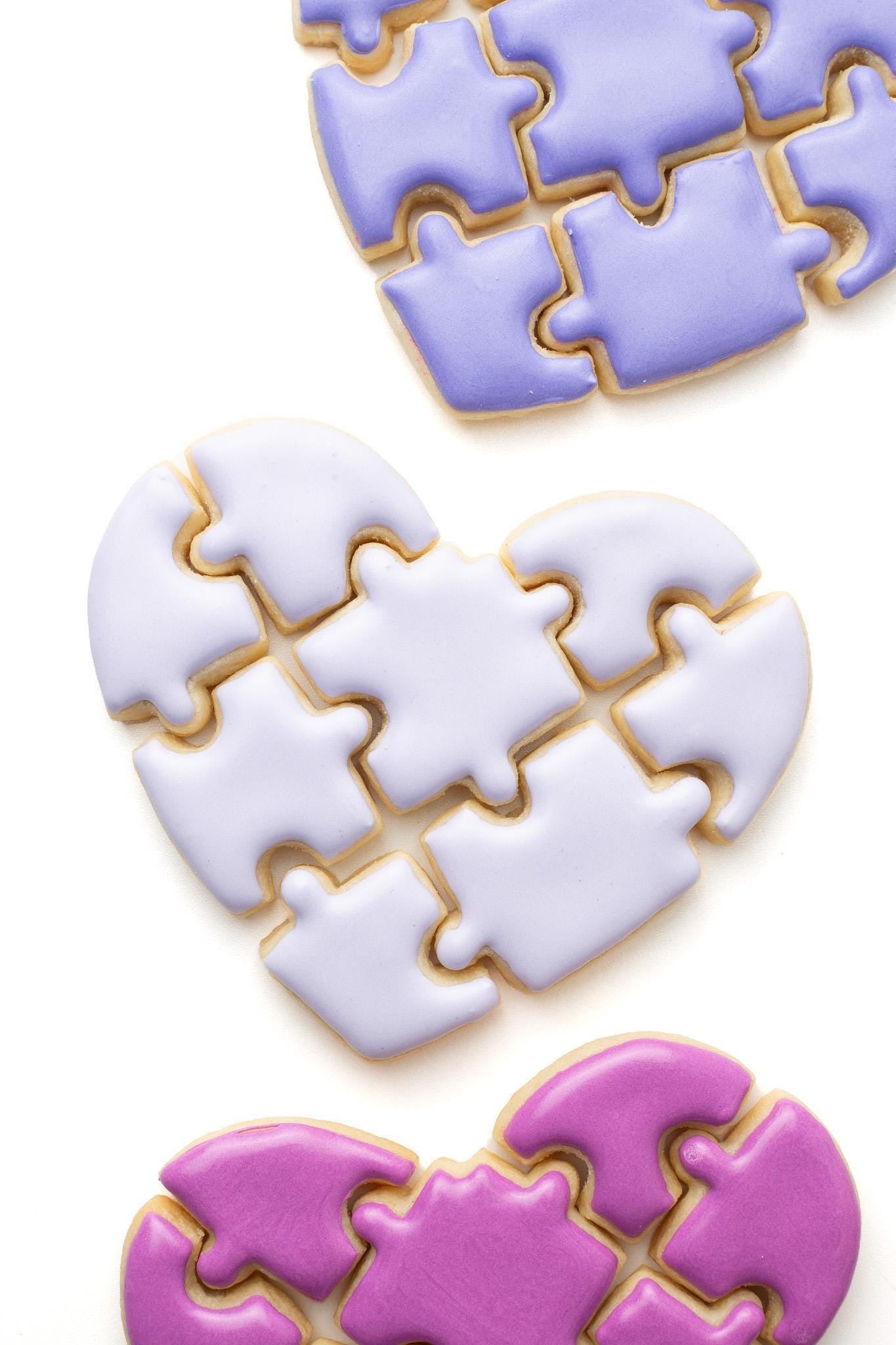 Puzzle Heart Cookie Cutter