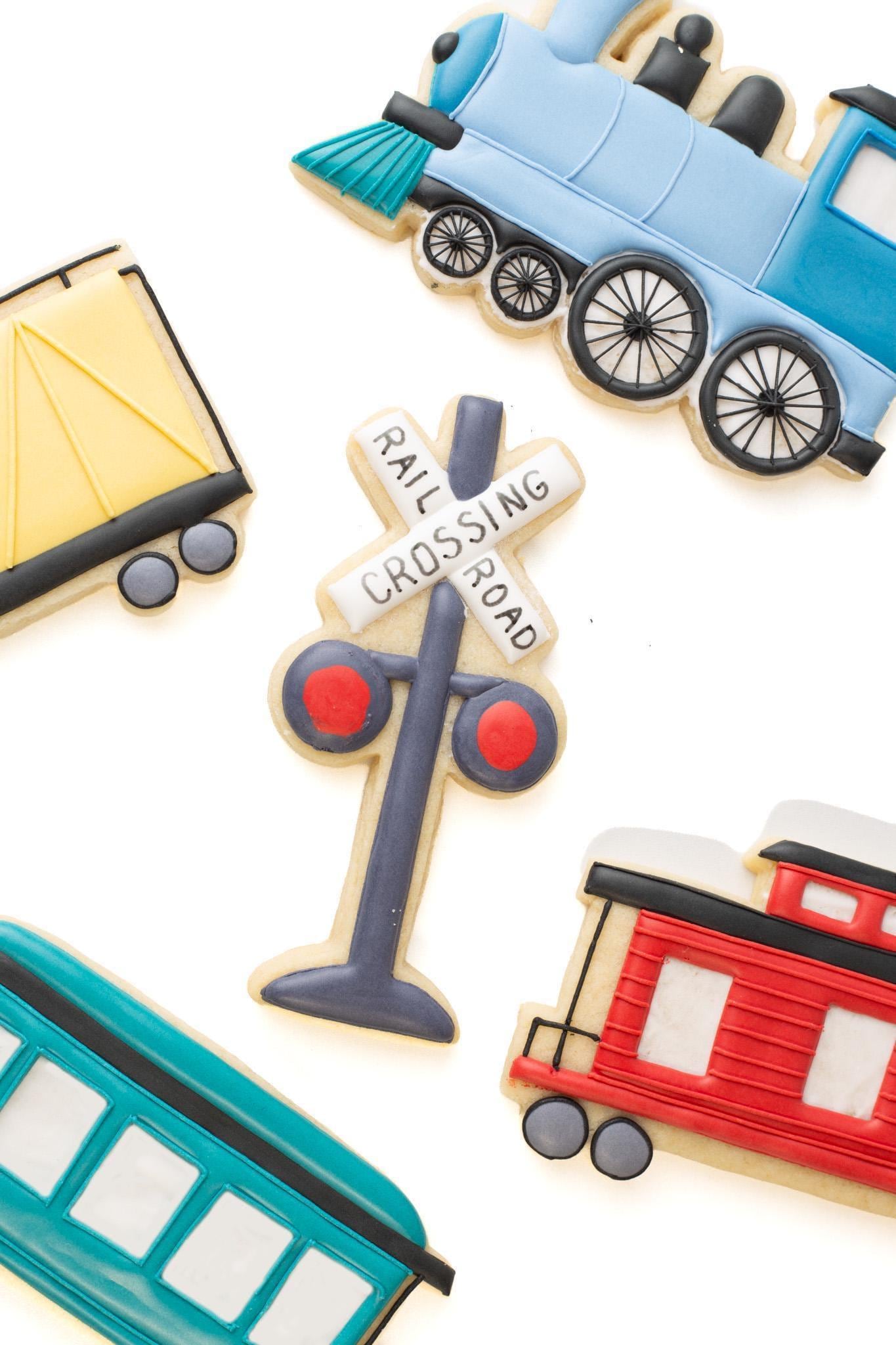 Railroad Sign Cookie Cutter