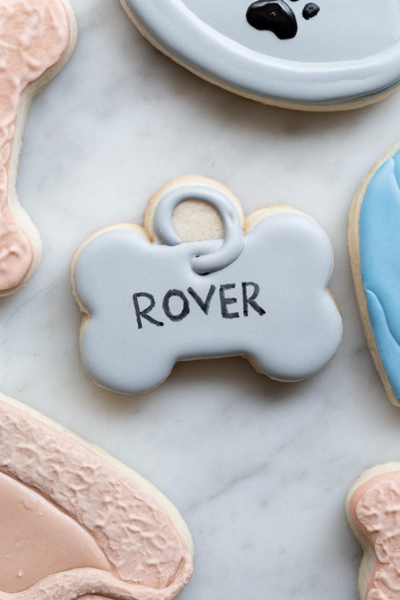 Dog Tag Cookie Cutter