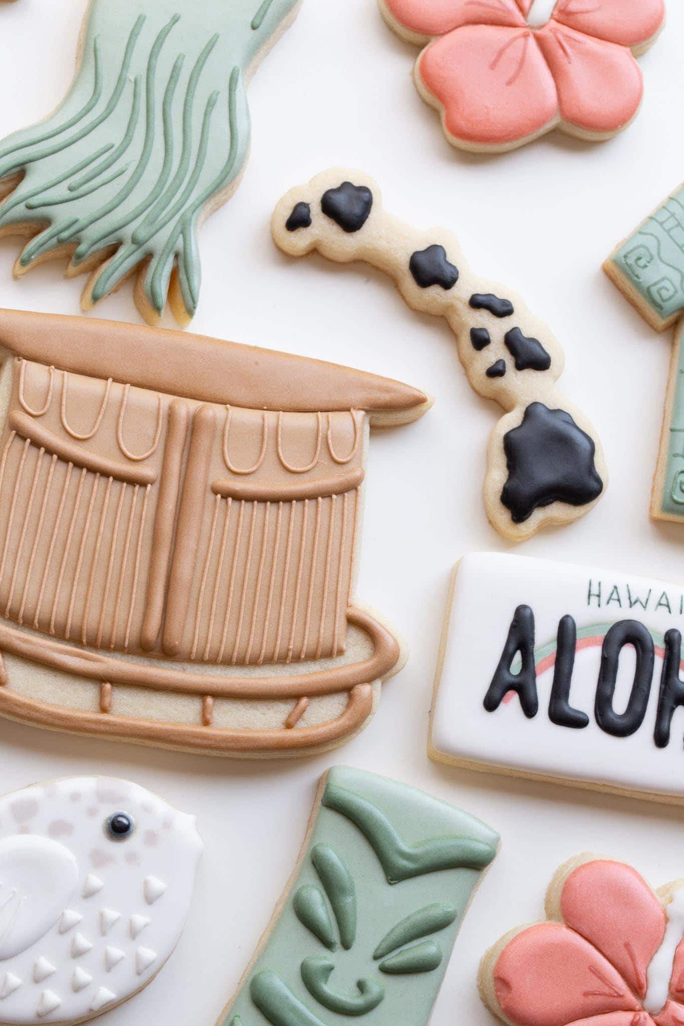 Tiki Head Cookie Cutter